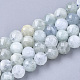 Chapelets de perles en aigue-marine naturelle X-G-S345-10mm-013-1