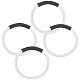 Chgcraft 4 шт. круглые кольцеобразные алюминиевые ручки для сумок FIND-CA0003-52-1