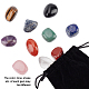 10 pièces 10 styles de perles de pierres précieuses naturelles G-WH0016-25-3