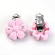 Food Grade Eco-Friendly Silicone Baby Pacifier Clips SIL-S003-04C-2