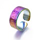 304 anello a polsino con scritta Love in acciaio inossidabile RJEW-N038-075-4
