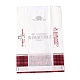 Rectangle with Tartan Pattern Paper Baking Bags CARB-K0001-01A-3