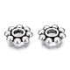 Alliage daisy séparateurs perles de style tibétain TIBEB-N005-077C-01-2