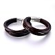 Leather Cord Multi-strand Bracelets BJEW-F349-24P-1