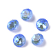 Faceted Glass Pointed Back Rhinestone Cabochons GLAA-L021-E01-2
