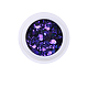 Accesorios de decoración de arte de uñas brillantes hexagonales MRMJ-T063-545E-1