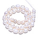 Fili di perle di perle d'acqua dolce coltivate naturali X-PEAR-L001-C-03-3