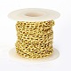 Rack Plating Brass Curb Chains CHC-F016-04A-G-3