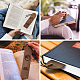 4pcs Earth Adventure Genuine Leather Bookmarks 2×7inch Let The Adventure Begin Global Travel Theme Cowhide Bookmarks Handmade Page Markers for Book Lovers Readers Writers Accessories Gifts AJEW-WH0386-0006-6