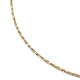 Ion Plating(IP) 304 Stainless Steel Snake Chain Bracelets for Men Women BJEW-M293-05G-2