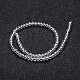 Chapelets de perles rondes en verre X-GLAA-I028-8mm-01-2