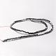 Non-magnetic Synthetic Hematite Bead Strands G-F300-24A-09-2