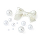 5 perline acriliche stile perla imitazione OACR-FS0001-31-4