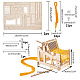 Поделки деревянные комплекты ткацкого станка DIY-WH0157-27-2
