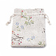 Polycotton(Polyester Cotton) Packing Pouches Drawstring Bags ABAG-T006-A06-3