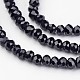 Chapelets de perles en verre électroplaqué EGLA-P018-2mm-02-1