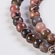 Natural Rhodonite Beads Strands G-K254-04-6mm-3