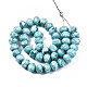 Cuisson opaque de perles de verre peintes EGLA-N006-009C-A16-3