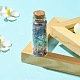 Décoration de bouteille de souhait en verre AJEW-JD00012-02-2