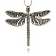 Accessoires de collier pendentif libellule vintage ENAM-M001-16-2