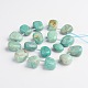 Teardrop Natural Amazonite Beads Strands G-D771-06-2