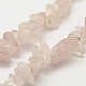 Chapelets de perles en quartz rose naturel X-G-F328-01-3