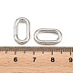 Federringringe aus Messing&nbsp;KK-H292-58B-P-3