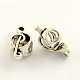 Tibetischen Stil Zinklegierung europäischen Perlen MPDL-R035-040-1
