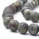 Natural Dragon Blood Stone Beads Strands X-G-T106-144-2