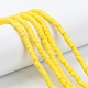 Handmade Polymer Clay Beads Strands CLAY-R089-4mm-073-4