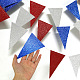 Drapeaux triangulaires en papier GUQI-PW0001-245-3