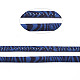 平らなポリエステル弾性コード  ウェビング衣類縫製アクセサリー  藤紫色  5mm  約3.28ヤード（3m）/ロール EC-N003-001A-04-5