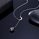 Trendy 925 Sterling Silver Pendant Necklace NJEW-BB30733-5