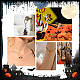 CHGCRAFT 40Pcs 10Styles Halloween Theme Alloy Enamel Pendants Ghost House Bat Skeleton for Bracelets Necklace Making ENAM-CA0001-58-6