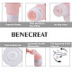 BENECREAT Creative Portable Silicone Travel Points Bottle Sets MRMJ-BC0001-07-5