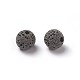 Unwaxed Natural Lava Rock Beads X-G-F325-8mm-A09-2