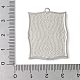 Латунные подвески из латуни с кабошонами KK-V005-02P-04-3