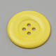 4 bottone in acrilico buche BUTT-Q038-35mm-12-2