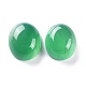 Natürliche grüne Onyx-Achat-Cabochons G-H231-09A-2