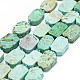Brins de perles de turquoise péruvienne naturelle (jaspe) G-F725-08-1