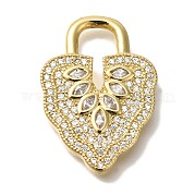 Латунные микро проложить кубического циркония подвески KK-K389-050G-01