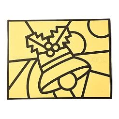Autocollants de couleur d'accompagnement rectangle&nbsp;DIY-A009-11M