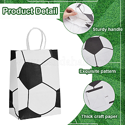 Rechteckige Geschenktüten aus Papier mit Griff&nbsp;ABAG-WH20001-10A