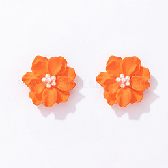 Flor aretes de resina de aleación&nbsp;FS-WG5AFB8-05