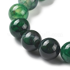 Chapelets de perles veines de dragon en agate naturelle&nbsp;G-A261-A03-14mm