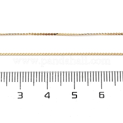 Ionenbeschichtung (IP) 304 Edelstahl Serpentinenkette Halskette für Männer Frauen&nbsp;NJEW-G076-01B-G