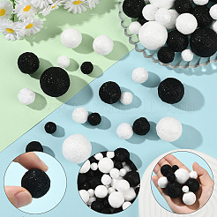 160 Stück Glitzer-Bastelschaumbälle in 10 Stilen&nbsp;DIY-SP0005-57