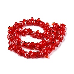 Hilos de abalorios de murano hechos a mano&nbsp;LAMP-N024-36D