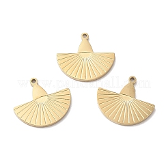 Ionenplattierung (IP) 316L chirurgischer Edelstahlanhänger&nbsp;STAS-H213-38G
