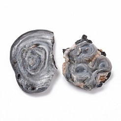 Pendentifs en agate naturelle brute brute&nbsp;G-K324-01